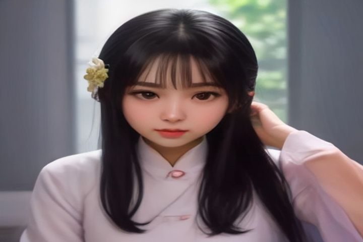 白丝美女穿搭风格数据可视化大屏展示，蓝色科技感界面上呈现各类穿搭风格的用户偏好热力图与趋势折线图，数据精准详实